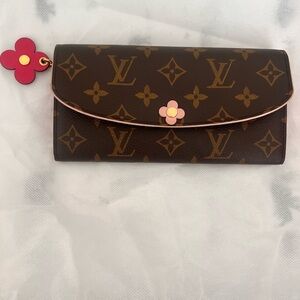 Louis Vuitton Emilie Bloom Monogram wallet